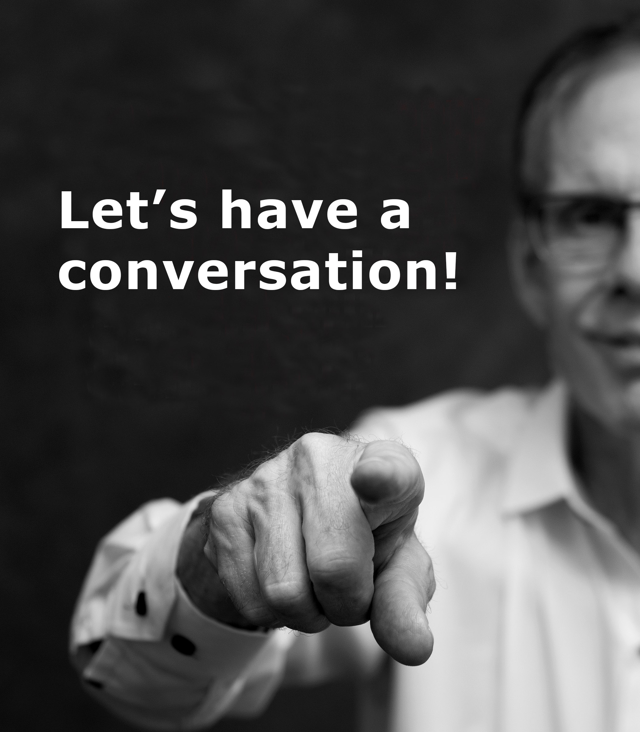 Finger Pointing-Have a Conversation